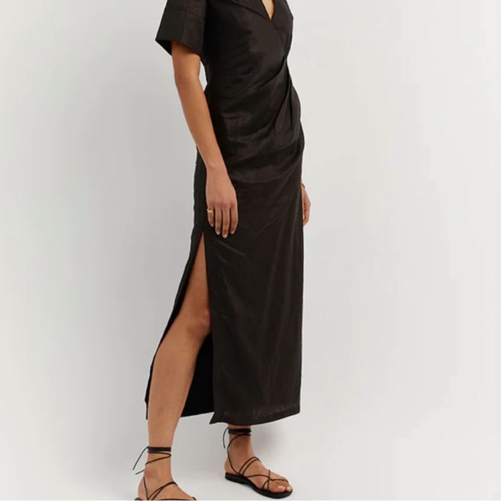 DISSH White Midi Wrap Dress - Picture 4 of 4